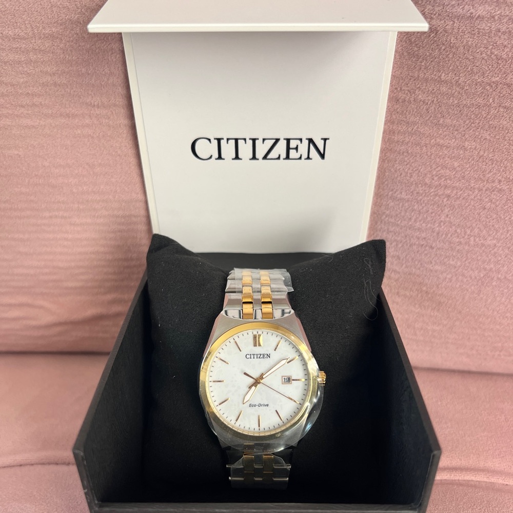 Citizen Men's Gold and Silver Watch